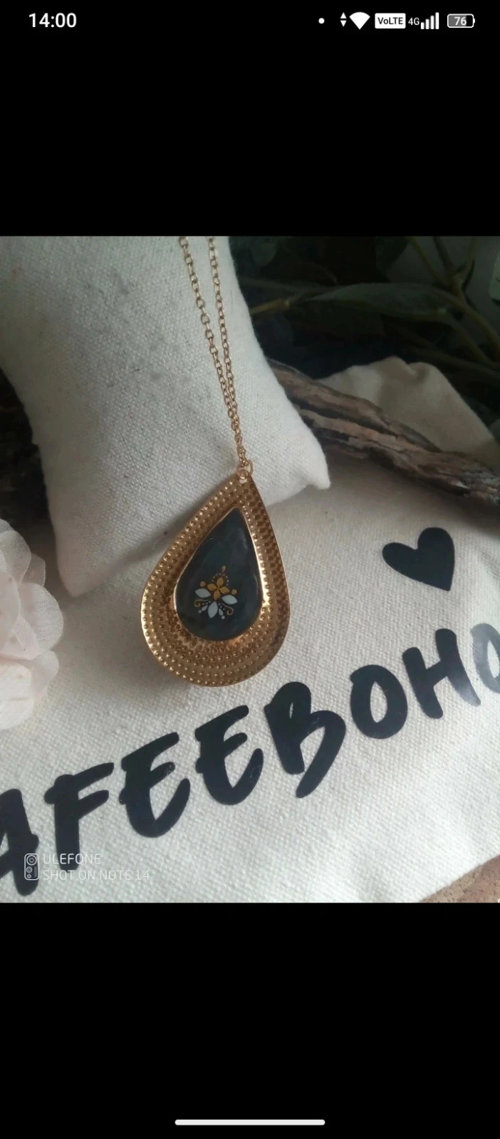 Collier bohème labradorite pierre de protection – photo 5